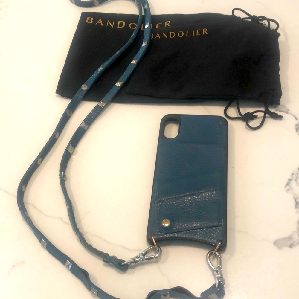 Great blue and silver Bandolier. Size X